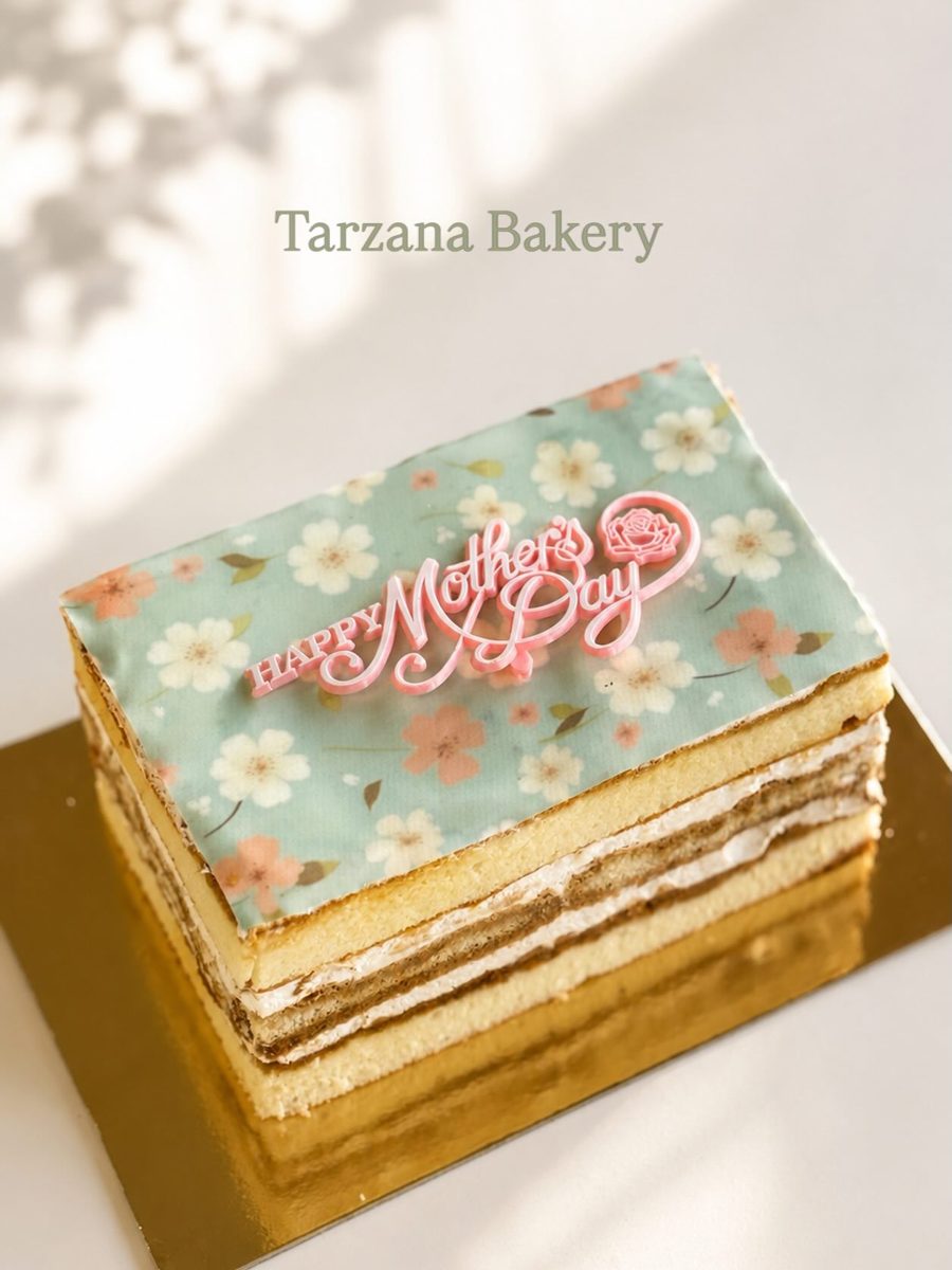 Floral Mother's Day Layer Cake from Tarzana Bakery